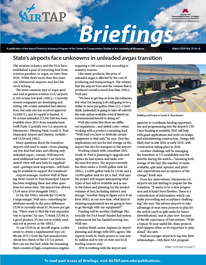 front cover of Briefings newsletter March 2024 issue